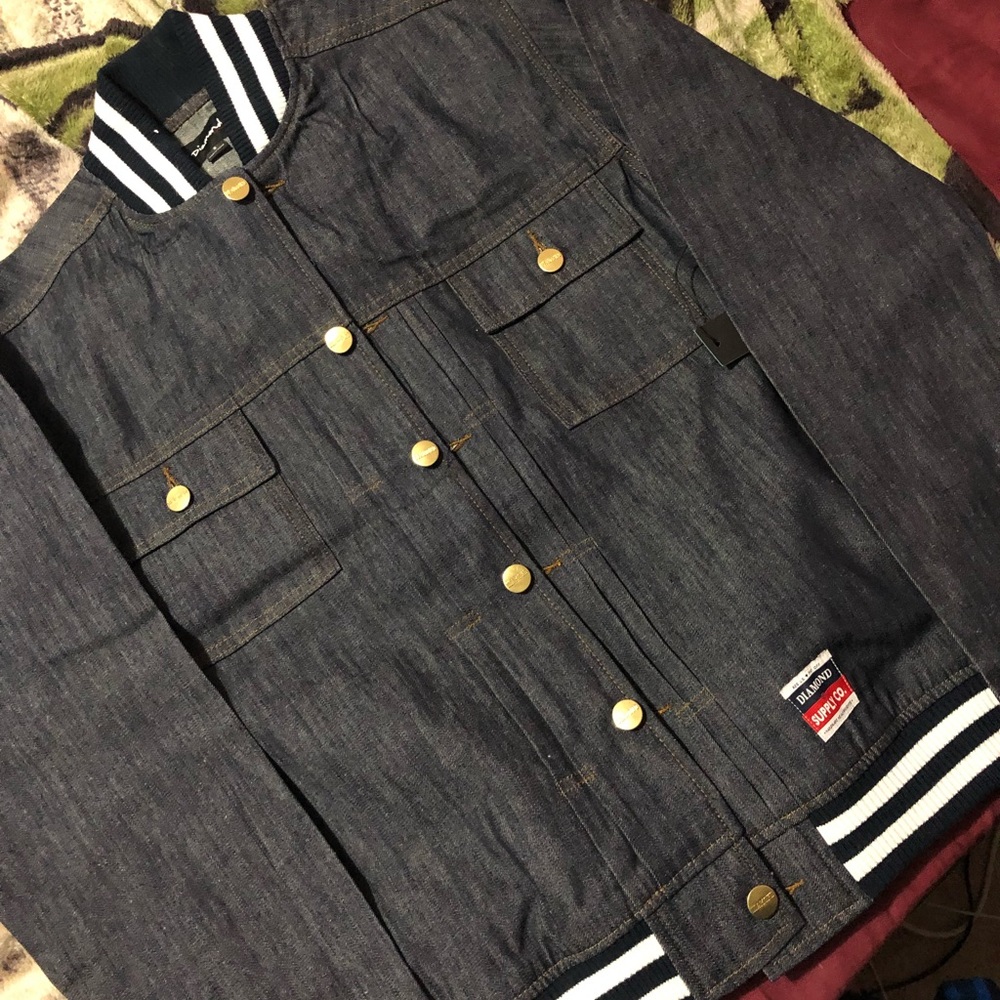 Diamond Supply Co Heavyweight Denim Jean Jacket